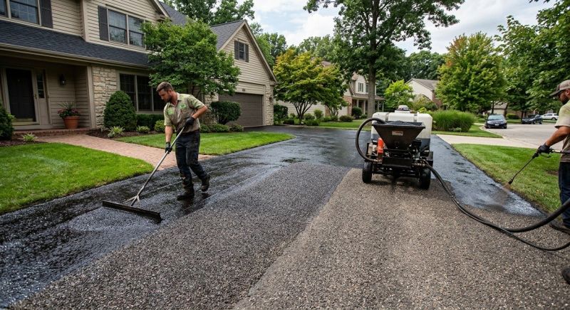 Asphalt Sealcoating in Columbus, OH