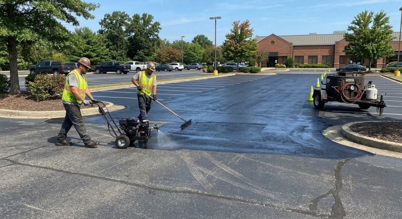 Church Parking Lot Sealcoating in Miami Dade County, FL