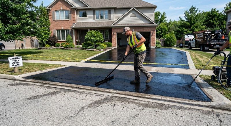 Driveway Slurry Sealing in Greenville, SC