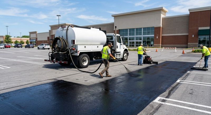 Lot Sealcoating in Denver, CO
