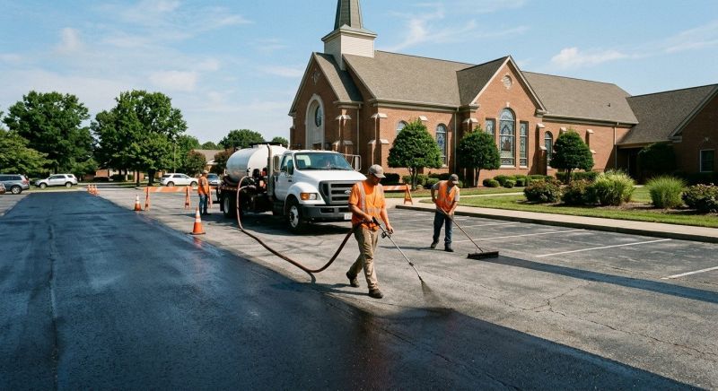 Parking Lot Resurfacing in Grand Rapids, MI