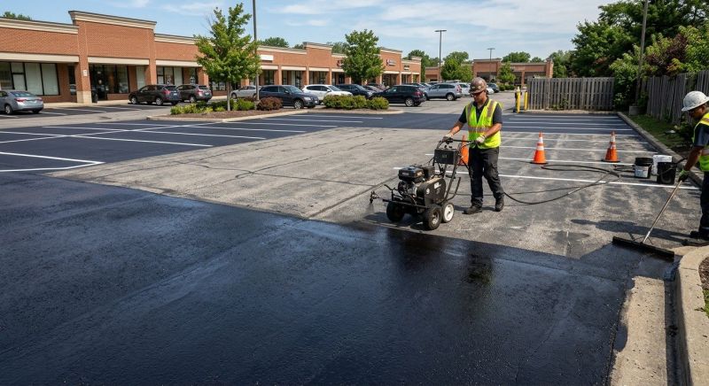 Parking Lot Resurfacing in San Antonio, TX